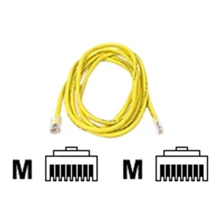 Belkin CAT6 patch cable RJ45M/RJ45M 8ft yellow A3L980-08-YLW-S